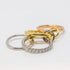 Custom Designed Spinell Kilcollin 18K Yellow, Rose, White Gold and Diamond Ring