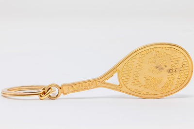 Chanel 05P  Vintage Tennis Racquet Motif CC Sports Logo  Keyring or charm